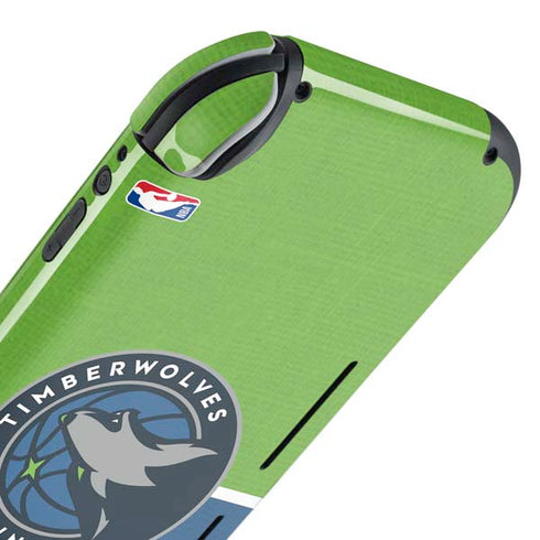 NBA Minnesota Timberwolves Canvas Nintendo Switch Lite Skin