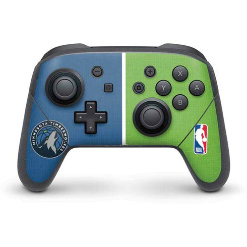 NBA Minnesota Timberwolves Canvas Nintendo Skins