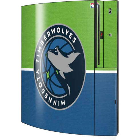 NBA Minnesota Timberwolves Canvas Playstation 3 & PS3 Skin