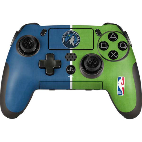 NBA Minnesota Timberwolves Canvas PlayStation Scuf Vantage 2 Controller Skin