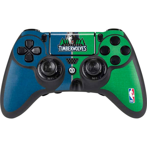 NBA Minnesota Timberwolves Canvas PS4/PC SCUF Impact Controller Skin