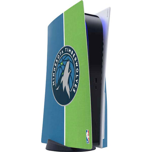 NBA Minnesota Timberwolves Canvas PlayStation PS5 Skins
