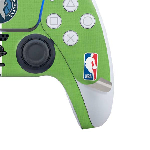 NBA Minnesota Timberwolves Canvas PS5 Slim Disk Bundle Skin