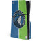 NBA Minnesota Timberwolves Canvas PS5 Slim Disk Console Skin