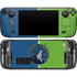 NBA Minnesota Timberwolves Canvas Steam Deck Handheld Gaming Computer OLED Skin