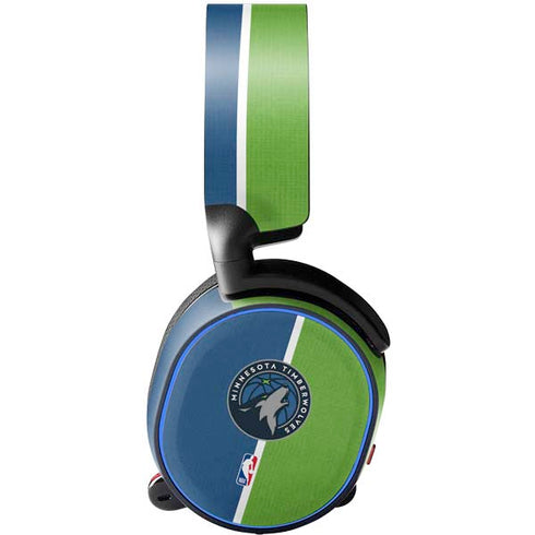 NBA Minnesota Timberwolves Canvas SteelSeries Arctis 3 Skin