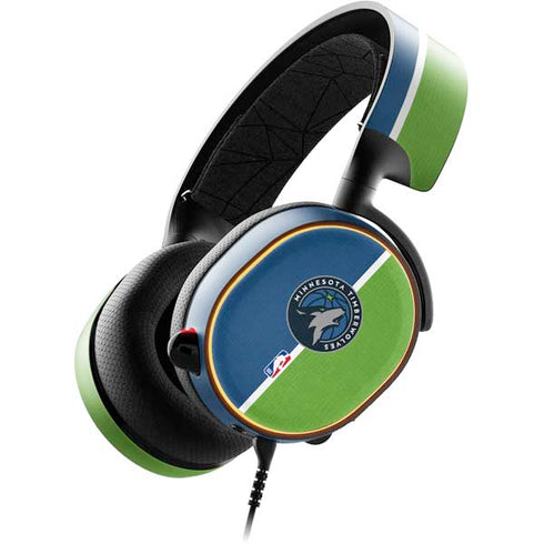NBA Minnesota Timberwolves Canvas SteelSeries Arctis 5 Skin