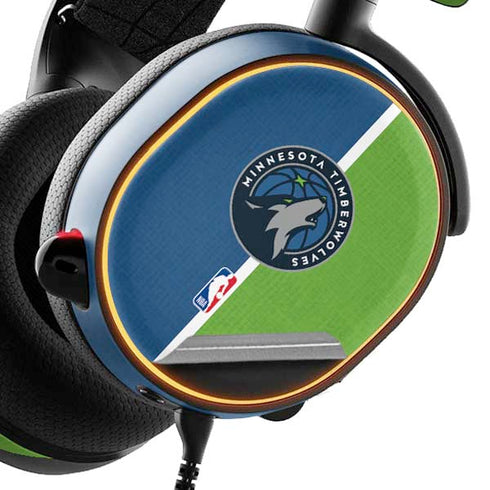 NBA Minnesota Timberwolves Canvas SteelSeries Arctis 5 Skin