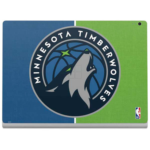 NBA Minnesota Timberwolves Canvas Surface Book 2 13.5in Skin