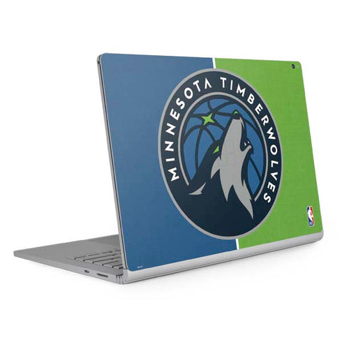 NBA Minnesota Timberwolves Canvas Surface Book 2 15in Skin