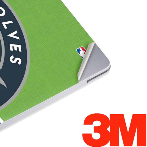 NBA Minnesota Timberwolves Canvas Surface Laptop 2 Skin