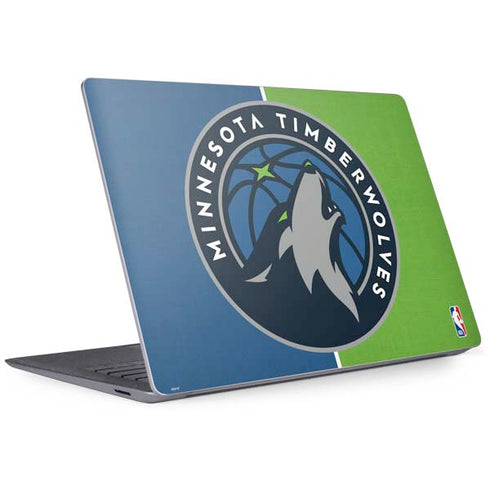 NBA Minnesota Timberwolves Canvas Surface Laptop 3 13.5in Skin