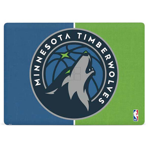 NBA Minnesota Timberwolves Canvas Surface Laptop 3 13.5in Skin