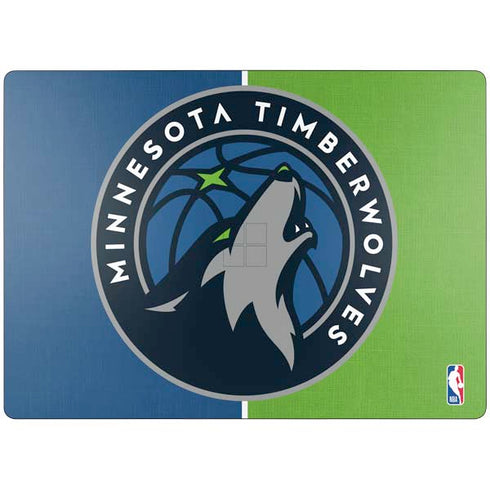 NBA Minnesota Timberwolves Canvas Surface Laptop 7 13.8in Skin