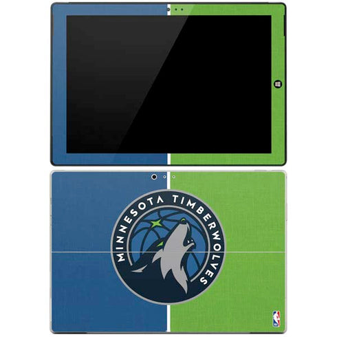 NBA Minnesota Timberwolves Canvas Surface Pro 3 Skin