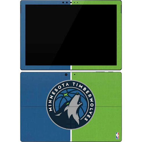 NBA Minnesota Timberwolves Canvas Surface Pro 7 Skin
