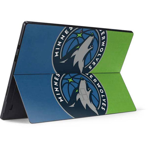 NBA Minnesota Timberwolves Canvas Surface Pro 7 Skin