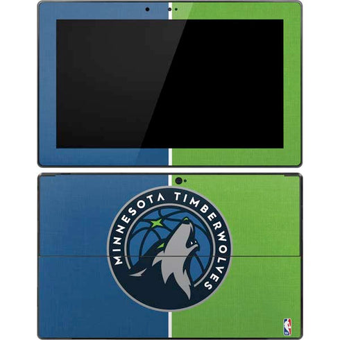NBA Minnesota Timberwolves Canvas Surface Pro Tablet Skin
