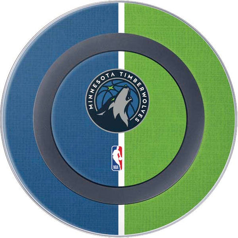 NBA Minnesota Timberwolves Canvas Wireless Charger Skin