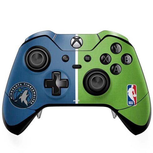 NBA Minnesota Timberwolves Canvas Xbox One Skins