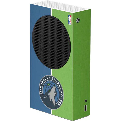 NBA Minnesota Timberwolves Canvas Xbox Series S Skins