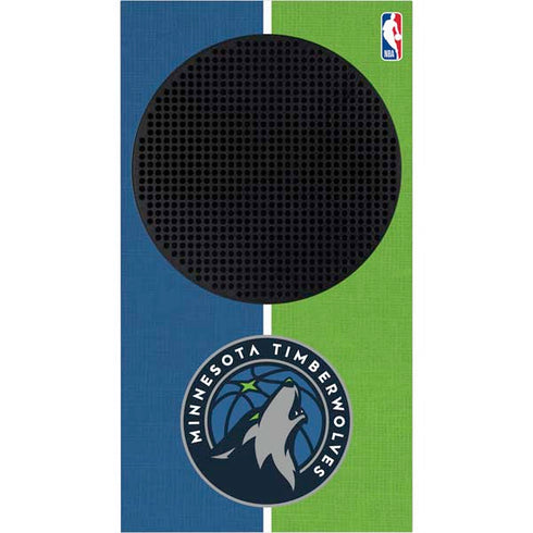 NBA Minnesota Timberwolves Canvas Xbox Series S Console Skin