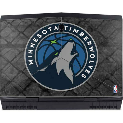 NBA Minnesota Timberwolves Dark Rust Dell Alienware Skin