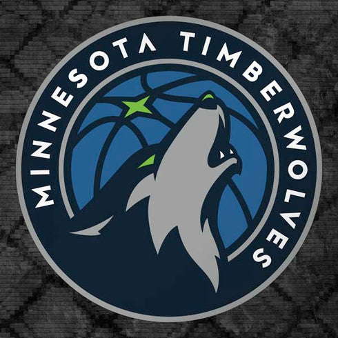 NBA Minnesota Timberwolves Dark Rust Dell Alienware Skin