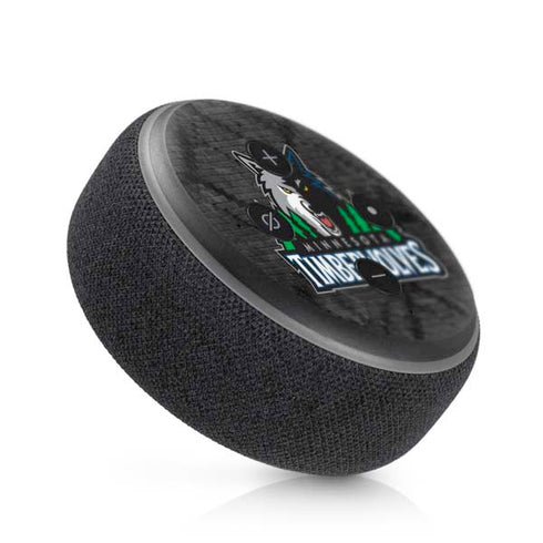 NBA Minnesota Timberwolves Dark Rust Amazon Echo Dot Skin