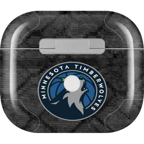 NBA Minnesota Timberwolves Dark Rust Apple AirPods (3rd Gen 2021) Skin
