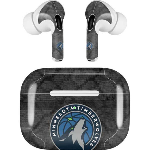 NBA Minnesota Timberwolves Dark Rust Apple AirPods Pro Skin