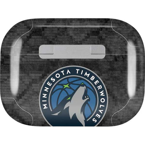 NBA Minnesota Timberwolves Dark Rust Apple AirPods Pro Skin