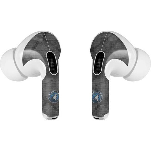 NBA Minnesota Timberwolves Dark Rust Apple AirPods Pro Skin