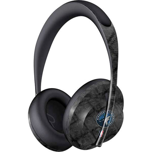 NBA Minnesota Timberwolves Dark Rust Bose Noise Cancelling Headphones 700 Skin