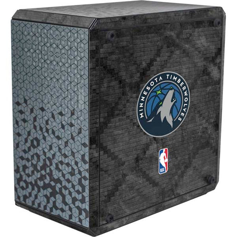 NBA Minnesota Timberwolves Dark Rust Cooler Master MasterBox Q300L Mini Tower Skin