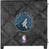 NBA Minnesota Timberwolves Dark Rust Corsair 4000D Tempered Glass Mid-Tower ATX Case Skin