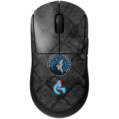 NBA Minnesota Timberwolves Dark Rust G Pro Wireless Gaming Mouse Skin