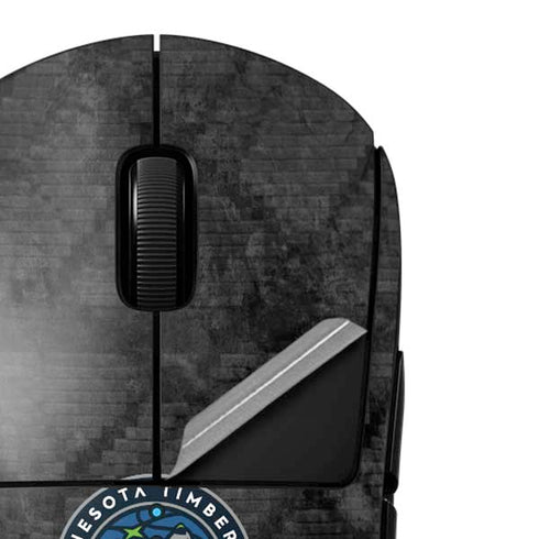NBA Minnesota Timberwolves Dark Rust G Pro Wireless Gaming Mouse Skin