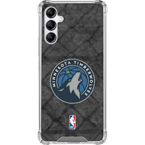 NBA Minnesota Timberwolves Dark Rust Gabb Phone 4 Clear Case