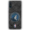 NBA Minnesota Timberwolves Dark Rust Galaxy A10e Clear Case