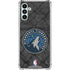 NBA Minnesota Timberwolves Dark Rust Galaxy A13 5G Clear Case