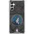 NBA Minnesota Timberwolves Dark Rust Galaxy A14 5G Clear Case