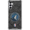 NBA Minnesota Timberwolves Dark Rust Galaxy A15 5G Clear Case