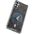 NBA Minnesota Timberwolves Dark Rust Galaxy A15 5G Clear Case