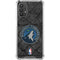 NBA Minnesota Timberwolves Dark Rust Galaxy A32 5G Clear Case