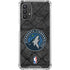 NBA Minnesota Timberwolves Dark Rust Galaxy A32 5G Clear Case