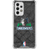 NBA Minnesota Timberwolves Dark Rust Galaxy A33 5G Clear Case