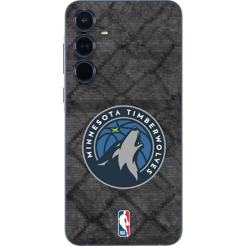 NBA Minnesota Timberwolves Dark Rust Galaxy A35 5G Skin