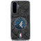 NBA Minnesota Timberwolves Dark Rust Galaxy A36 5G Clear Case