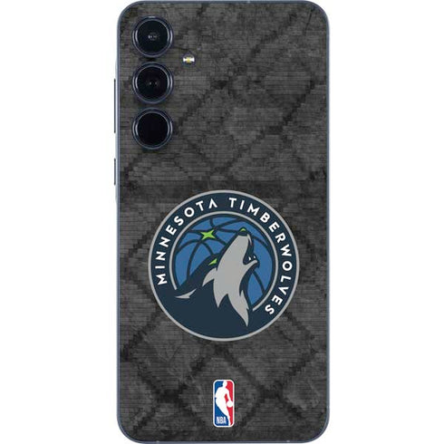 NBA Minnesota Timberwolves Dark Rust Galaxy A36 5G Skin